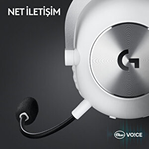 Logitech G Pro X 2 Lightspeed Kablosuz Dts:x Headphone 2.0 - 7.1 Surround Ses Oyun Kulaklığı - Beyaz
