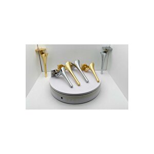 Elegant Gold Mobilya Koltuk Ayağı Chester Komidin Tv Ünitesi Vestiyer Ayağı 21 Cm 8 Adet