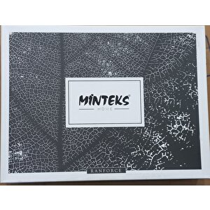 Minteks Ranforce Nevresim Tek Kişilik-mi̇ray Pudra