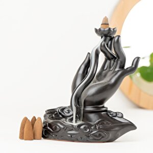 Zen El Lotus Temalı Geri Akışlı Tütsülük