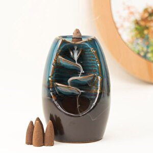 Zen El Geri Akışlı Şelale Tütsülük (yeşil)