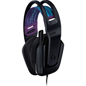 G335 Kablolu Kulak Üstü Oyuncu Kulaklığı - Siyah 981-000978