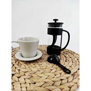 350 Ml Ölçekli Filtre Kahve Bardağı Bitki Çayı Bardağı Frech Press