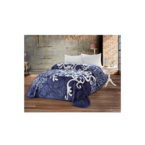 4 Kg Battaniye Supersoft Embos Kalın Yumuşak Peluş Çift Kişilik Yumoş 220x240 Cm