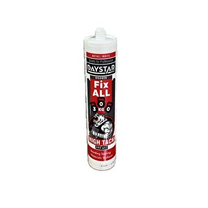 Süper Güçlü Özel Yapıştırıcı 500gr Fi̇x All Atc Lambiri Tavan Montaj Korniş Yapıştırıcı 300 Kg Taşır