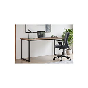 Çalışma Masası Bilgisayar Masası Ofis Masası - Ceviz 60 X 140 Cm