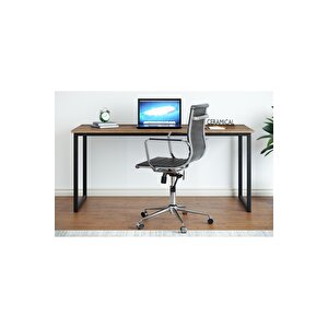 Çalışma Masası Bilgisayar Masası Ofis Masası - Ceviz 60 X 160 Cm Ceviz