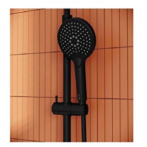 Vitra Aquaheat Bliss 240 2f Duş Sistemi , Mat Siyah