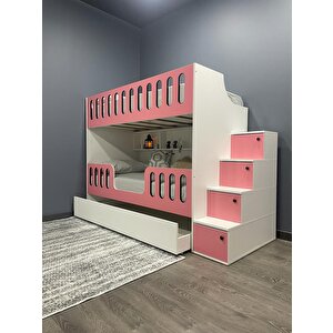 Yakamoz Yavrulu Seyyar Merdivenli Ranza  Pb  1 Montaj Dahil