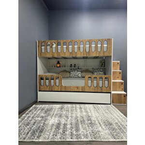 Yakamoz Yavrulu Seyyar Merdivenli Ranza  Cb 1 Montaj Dahil