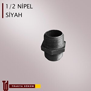 Siyah Nipel 21/2"