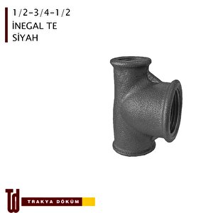 Siyah İnegal Te 1"-3/4"-3/4"