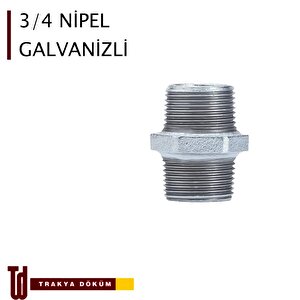 Trakya Döküm Galvanizli Nipel