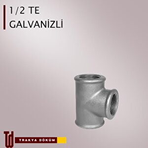 Galvanizli Te 1/2"