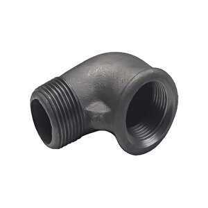 Siyah Kuyruklu Dirsek 3/4"