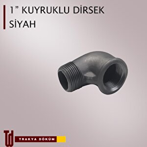 Trakya Döküm Siyah Kuyruklu Dirsek