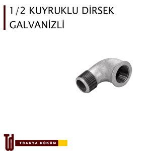 Galvanizli Kuyruklu Dirsek 2"