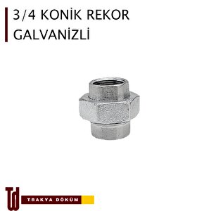 Trakya Döküm Galvanizli Konik Rakor