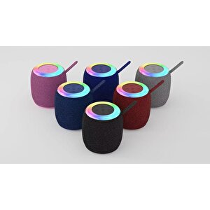 Torima D10 Taşınabilir Rgb Ledli Bluetooth Hoparlör Usb-fm Radyo Lacivert