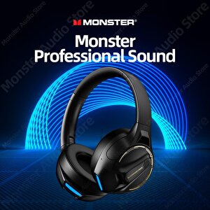 Monster Storm Xkh03 Profosyenel Kulaküstü Bluetooth Kulaklık Beyaz
