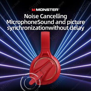 Monster Storm Xkh03 Profosyenel Kulaküstü Bluetooth Kulaklık Beyaz
