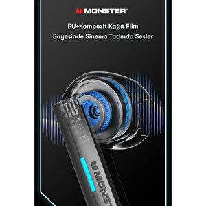 Monster Airmars Xkt11 Gaming Bluetooth Kulaklık Mavi