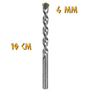 Tyson Beton-duvar Delici Elmas Matkap Ucu - 6 Mm. - 10 Cm. - 2 Adet