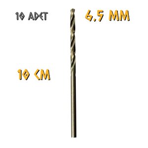 Tyson Metal Ahşap Delici Hss Matkap Ucu 6.5 Mm. - 10 Adet