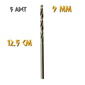 Tyson Metal Ahşap Delici Hss Matkap Ucu 9.0 Mm. - 5 Adet