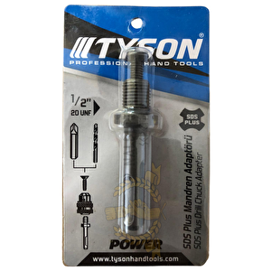 Tyson Sds Plus Mandren Adaptörü - 1/2 Inç - 13 Mm. - 1 Adet