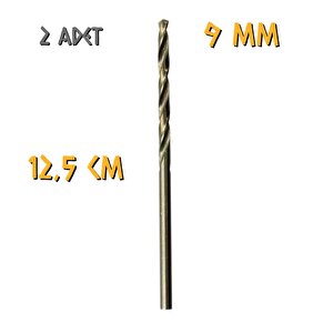 Tyson Metal Ahşap Delici Hss Matkap Ucu 9.0 Mm. - 2 Adet
