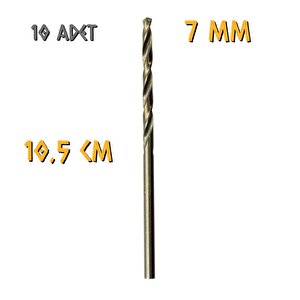 Tyson Metal Ahşap Delici Hss Matkap Ucu 7.0 Mm. - 10 Adet