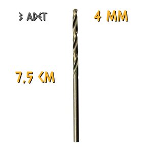 Tyson Metal Ahşap Delici Hss Matkap Ucu 4.0 Mm. - 3 Adet