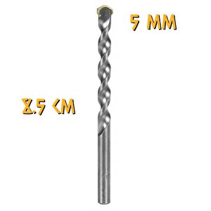 Tyson Beton-duvar Delici Elmas Matkap Ucu - 5 Mm. - 8.5 Cm. - 2 Adet