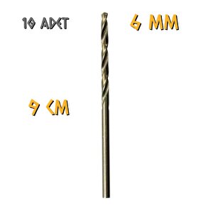 Tyson Metal Ahşap Delici Hss Matkap Ucu 6.0 Mm. - 10 Adet