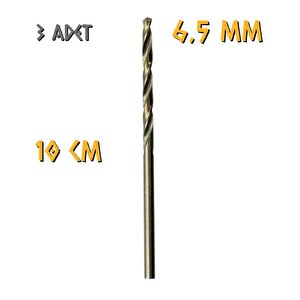 Tyson Metal Ahşap Delici Hss Matkap Ucu 6.5 Mm. - 3 Adet