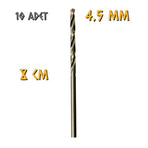 Tyson Metal Ahşap Delici Hss Matkap Ucu 4.5 Mm. - 10 Adet
