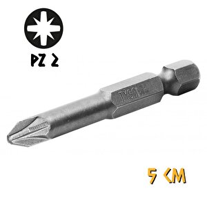 Tyson Bits Uç Seti 4 Parça - Ph2 - Pz2 - Düz - Tork - 5 Cm.