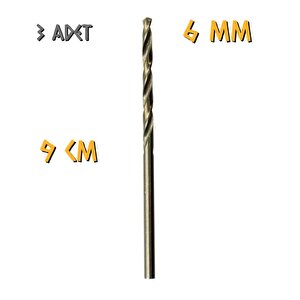 Tyson Metal Ahşap Delici Hss Matkap Ucu 6.0 Mm. - 3 Adet