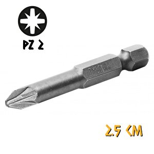 Tyson Bits Uç Seti 3 Parça - Ph2 - Pz2 - Ph2 Stoplu - 2.5 Cm.