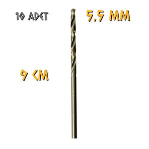 Tyson Metal Ahşap Delici Hss Matkap Ucu 5.5 Mm. - 10 Adet