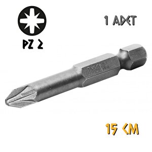 Tyson Vidalama Ucu Bits Uç - Pz2 Yıldız - 15 Cm.  - 1 Adet