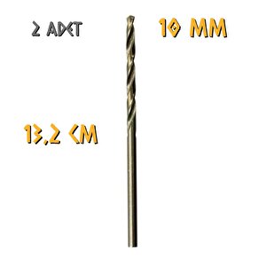 Tyson Metal Ahşap Delici Hss Matkap Ucu 10.0 Mm. - 2 Adet