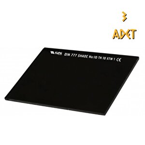 Kaynak Maske Camı Din777 - 80 Mm X 3 Mm - 3 Adet