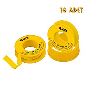 Gaz Sızdırmazlık Teflon Bant - 10 Adet