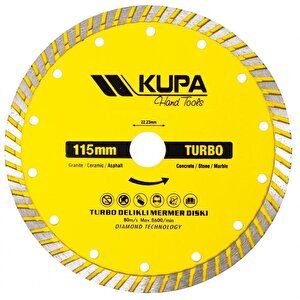 Elmas Turbo Daire Testere Kesme Taşı 115 Mm.
