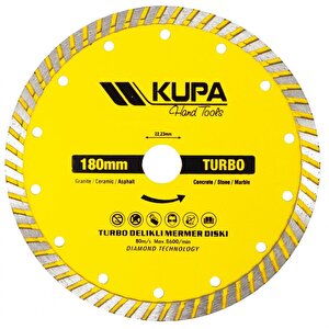 Elmas Turbo Daire Testere Kesme Taşı 180 Mm.