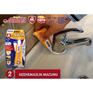 Vodaseal Monte-et Yapıştır-yalıt-doldur Macunu Tüp Beyaz - 75 Gr.