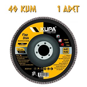 Katlı Flap Disk Zımpara A40 Kum