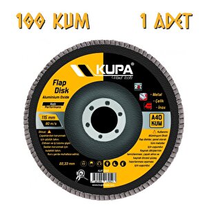 Katlı Flap Disk Zımpara A100 Kum